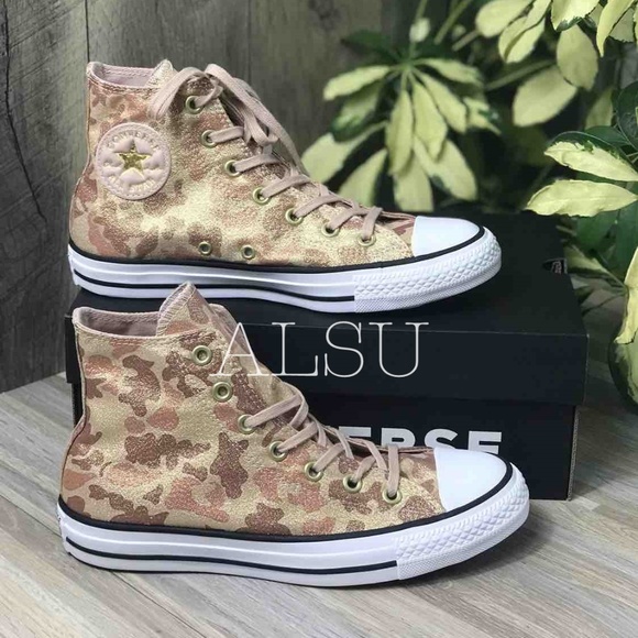 NWT Converse High Top particle beige Women's Size 10 AUTHENTIC 559837F - Picture 3 of 8